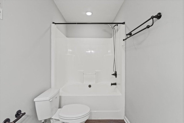 3382 Grove Landing Cir, Grovetown, GA 30813 - bathroom featuring toilet and bathing tub / shower combination