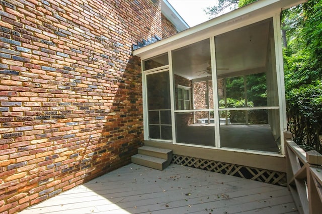 4552 Bettys Branch Way, Evans, GA 30809 - deck with a sunroom