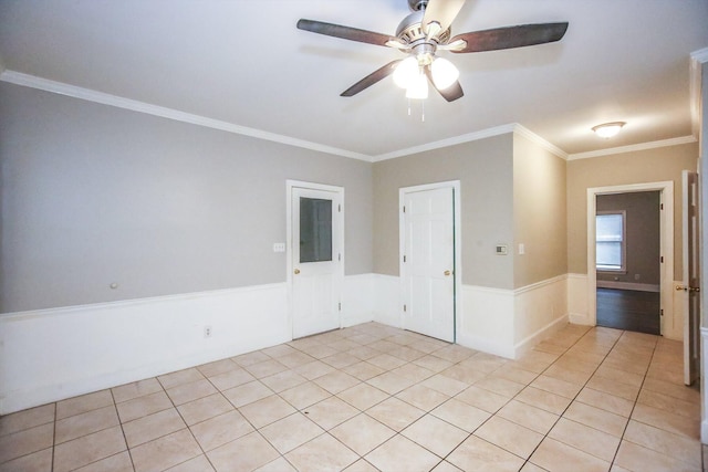 4552 Bettys Branch Way, Evans, GA 30809 - bathroom with a bath, a shower stall, two vanities, a sink, and ornamental molding