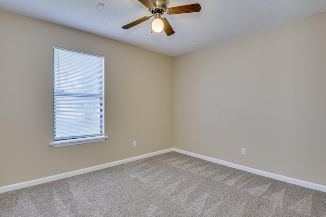 3831 Highpointe Dr, Hephzibah, GA 30815 - carpeted spare room featuring baseboards and ceiling fan