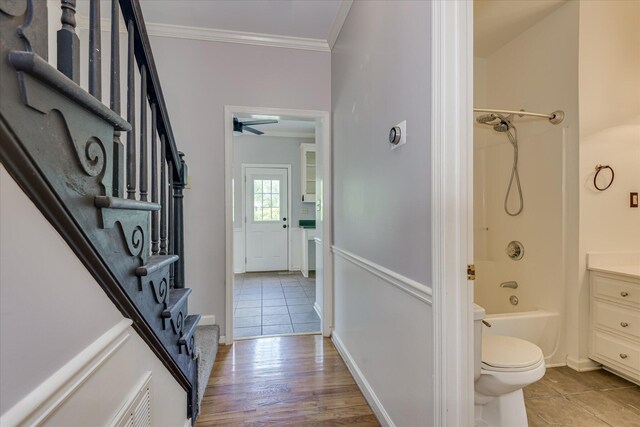 227 Water Oak Dr, Augusta, GA 30904 - full bathroom with toilet, vanity, and a shower with curtain