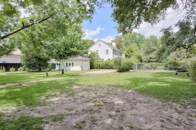1203 Highland Ave, Augusta, GA 30904 - view of yard with a playground