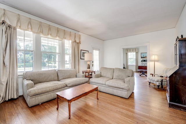1203 Highland Ave, Augusta, GA 30904 - living room with light wood-style flooring