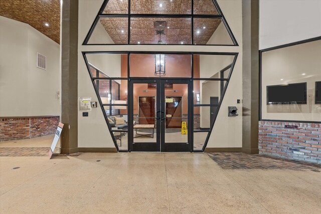 936 Broad St # 415, Augusta, GA 30901 - doorway to property featuring french doors and visible vents