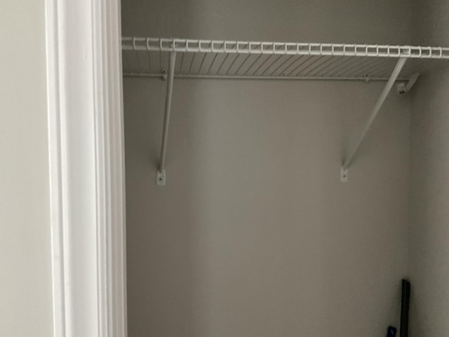 view of closet