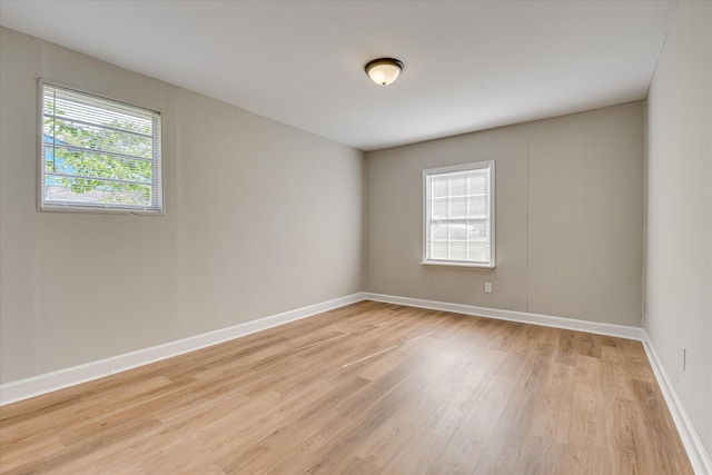 2505 Blackstone St, Augusta, GA 30906 - empty room with baseboards and light wood-style floors