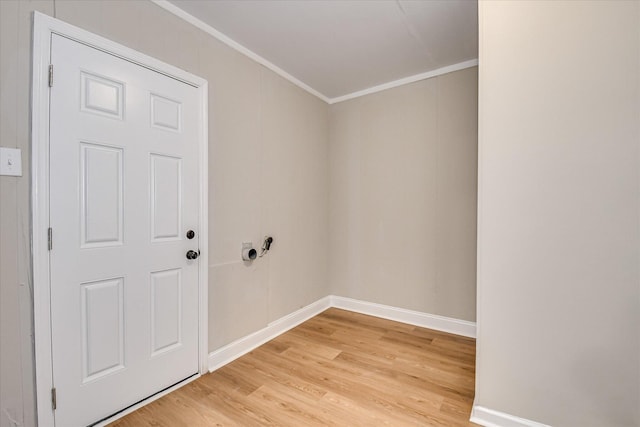 2505 Blackstone St, Augusta, GA 30906 - empty room with crown molding, baseboards, and light wood-style floors