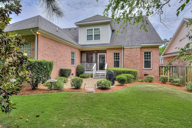 207 Oleander Trl, Evans, GA 30809 - view of front facade with brick siding and a shingled roof