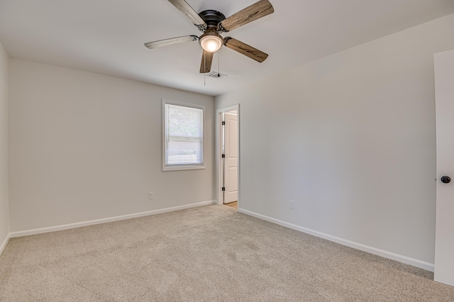 4075 Flintrock Way, Martinez, GA 30907 - unfurnished room with ceiling fan and light carpet