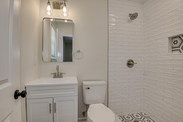 4075 Flintrock Way, Martinez, GA 30907 - full bathroom with tiled shower and vanity