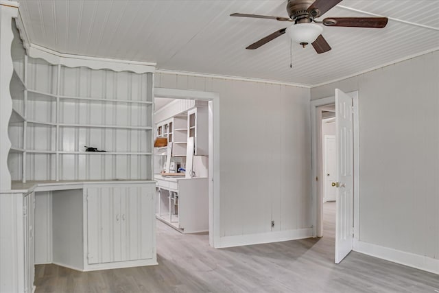 1917 Lazenby Dr, Augusta, GA 30906 - unfurnished room featuring light wood-style floors, a ceiling fan, and baseboards