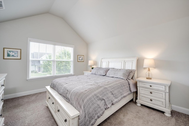 729 Houston Lake Dr, Evans, GA 30809 - bedroom featuring vaulted ceiling and light colored carpet