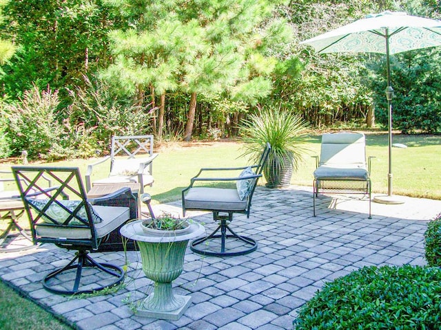 view of patio
