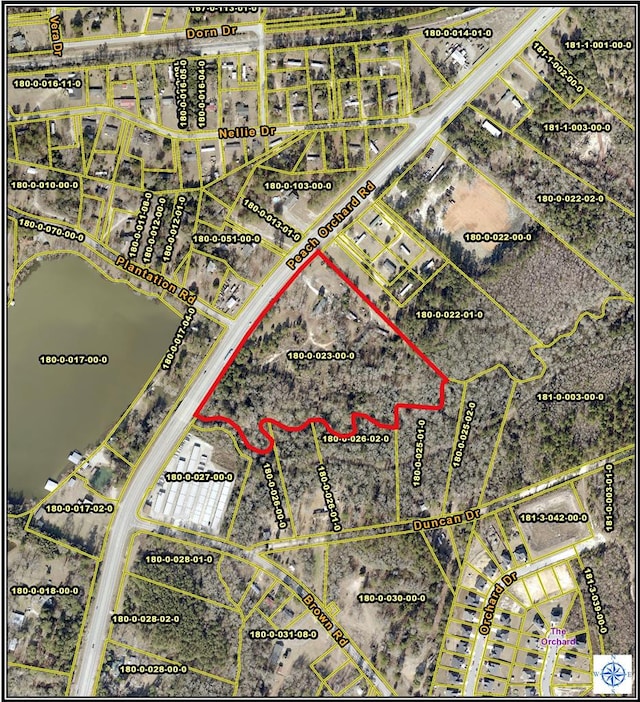 3870 Peach Rd, Augusta GA, 30906 land for sale