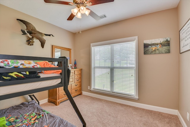 132 Running Creek Dr, North Augusta, SC 29860 - bedroom featuring light carpet, multiple windows, and baseboards