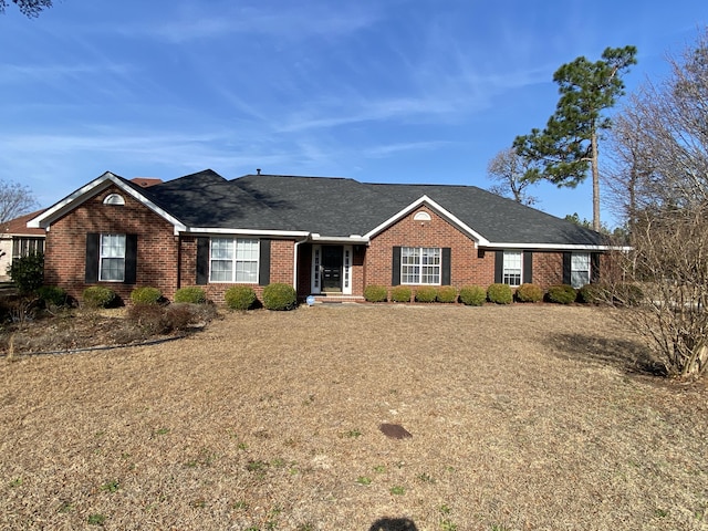 view of ranch-style home