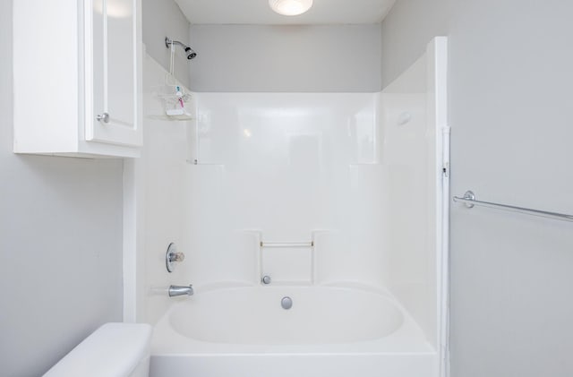 5034 Wheeler Lake Rd, Augusta, GA 30909 - bathroom with toilet and tub / shower combination