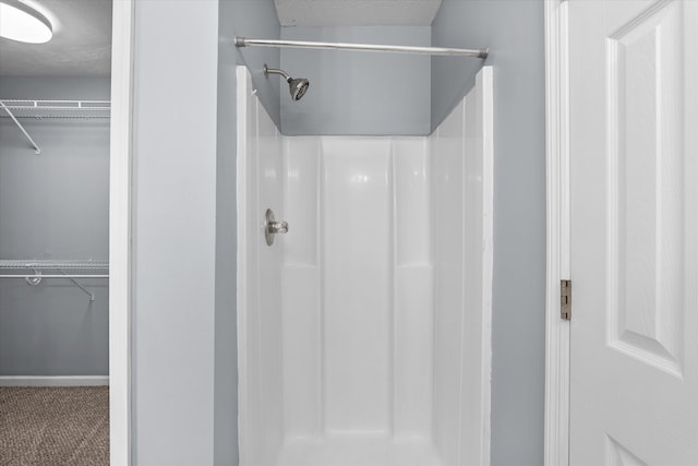 4308 Felmellow Dr, Grovetown, GA 30813 - bathroom with a stall shower and a spacious closet
