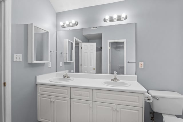 4308 Felmellow Dr, Grovetown, GA 30813 - full bathroom featuring double vanity and toilet