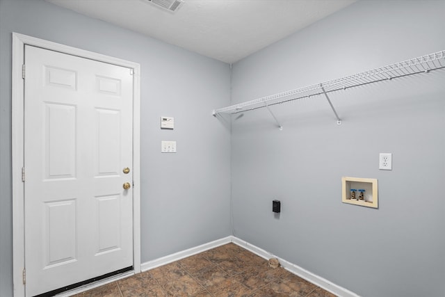 4308 Felmellow Dr, Grovetown, GA 30813 - laundry area with hookup for a washing machine, baseboards, and hookup for an electric dryer
