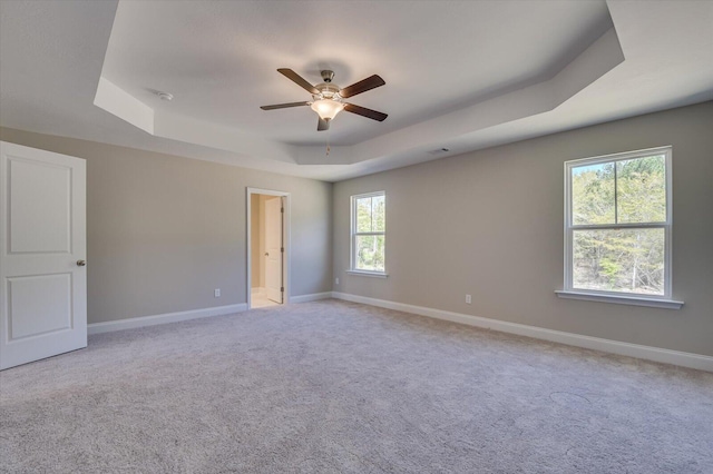 1428 Elias Sta, Thomson, GA 30824 - carpeted spare room with a raised ceiling, a wealth of natural light, and ceiling fan
