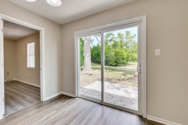 2913 Kings View Dr, Augusta, GA 30909 - entryway featuring wood finished floors and baseboards