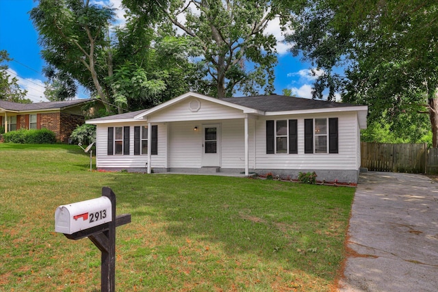 2913 Kings View Dr, Augusta, GA 30909 - ranch-style house with a porch