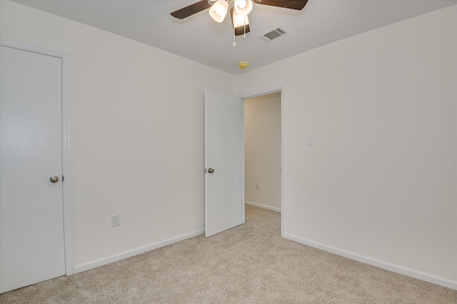 355 E Park Way Ct, Martinez, GA 30907 - spare room featuring carpet, ceiling fan, and baseboards