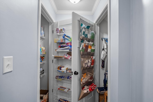 view of pantry
