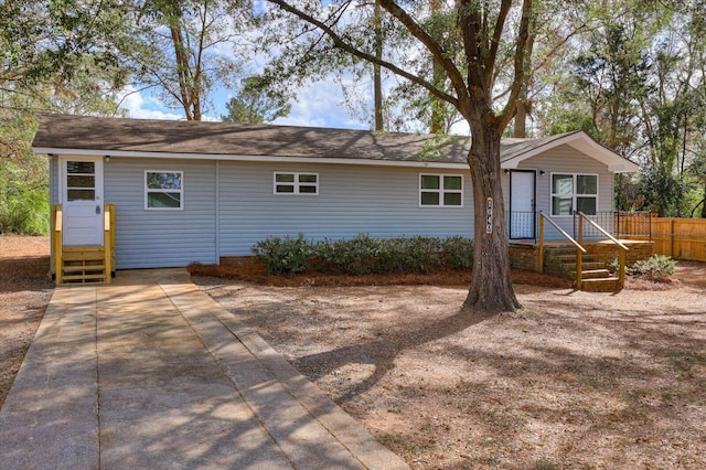 view of back of house