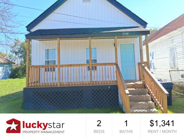 1540 Mill St, Augusta, GA 30901 - back of house with a porch