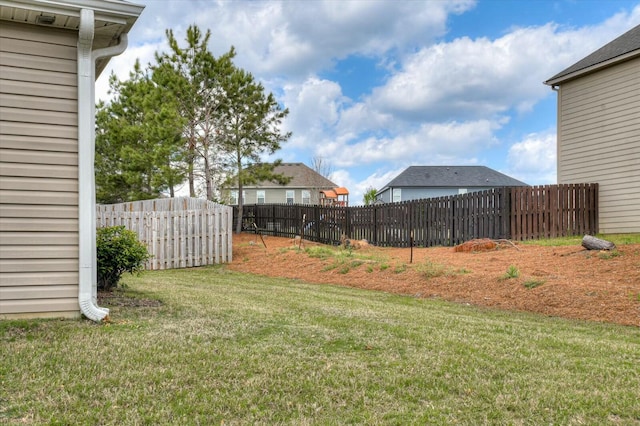 702 Southwick Ave, Grovetown, GA 30813 - view of yard with a fenced backyard