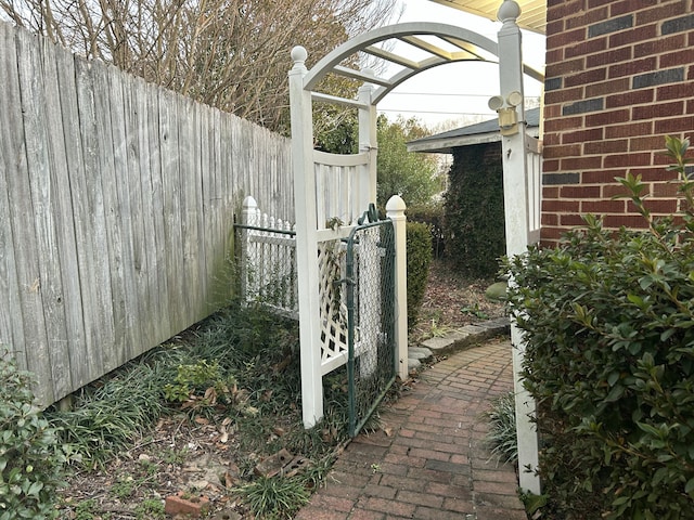 view of gate