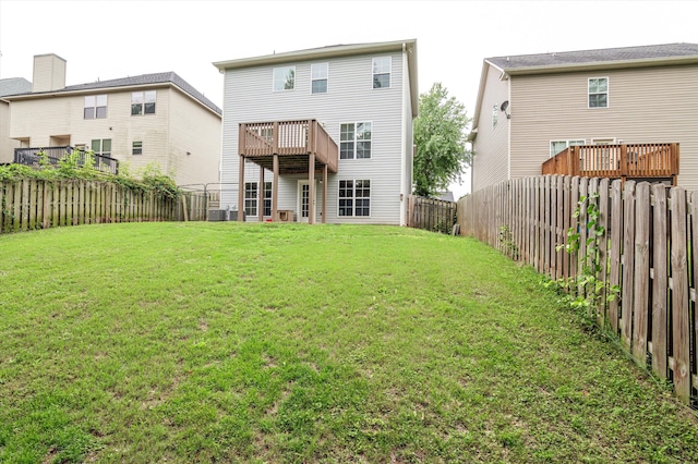 3430 Grove Landing Cir, Grovetown, GA 30813 - rear view of property featuring a wooden deck
