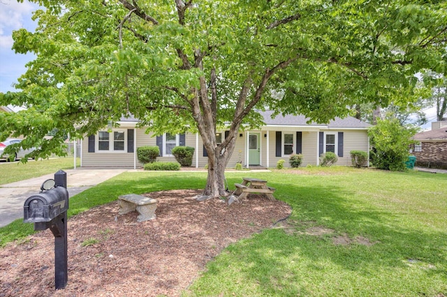 4122 Langley St, Martinez, GA 30907 - view of front of property featuring a front yard