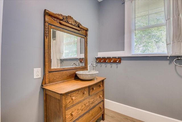 844 Heard Ave, Augusta, GA 30904 - full bath with vanity and healthy amount of natural light