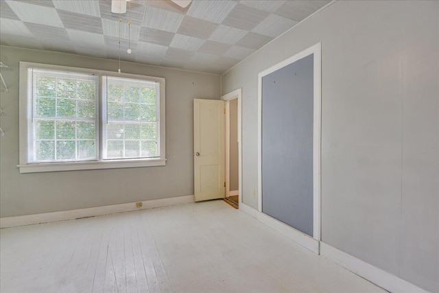 844 Heard Ave, Augusta, GA 30904 - empty room with baseboards and hardwood / wood-style flooring