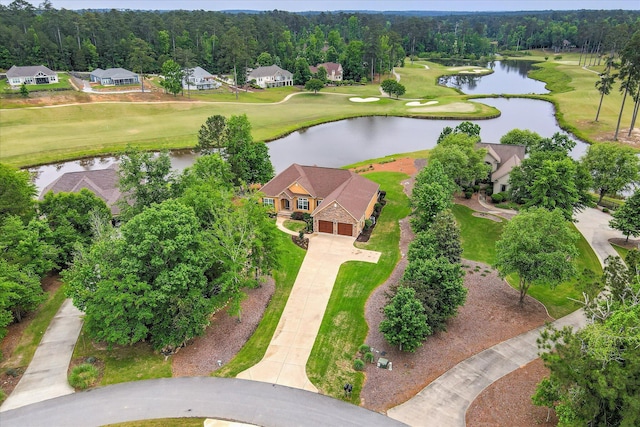 139 Laurens Dr, Mccormick, SC 29835 - aerial view of property and surrounding area featuring a large body of water and a local golf course