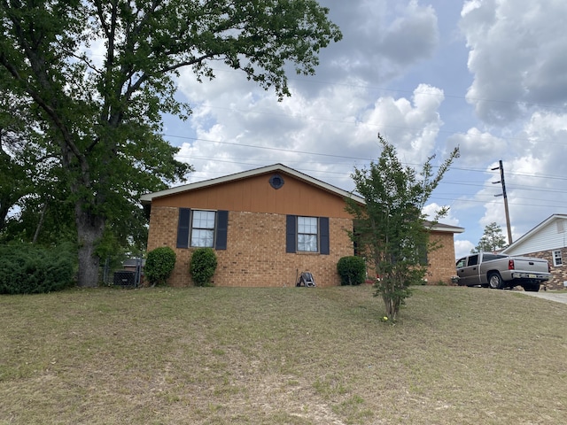 3406 Pine Hill Rd, Hephzibah, GA 30815 - view of front of home with brick siding and a front lawn
