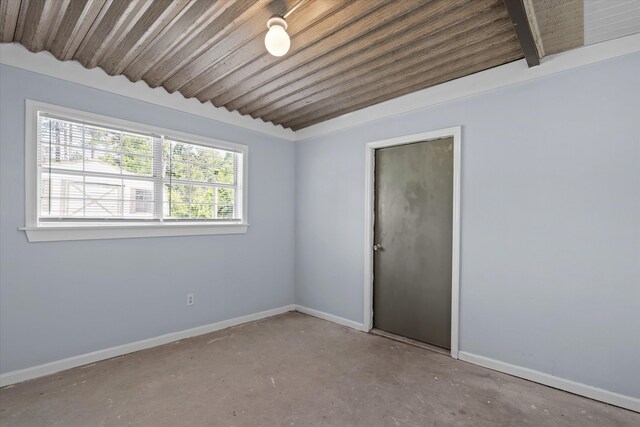 3589 Jonathan Cir, Augusta, GA 30906 - unfurnished room with baseboards and unfinished concrete floors