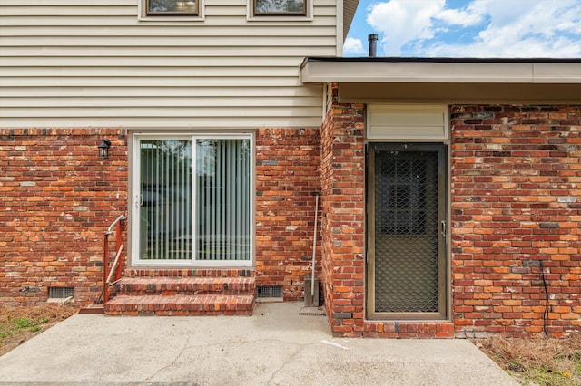 4004 Columbia Rd, Martinez, GA 30907 - view of exterior entry with brick siding and crawl space
