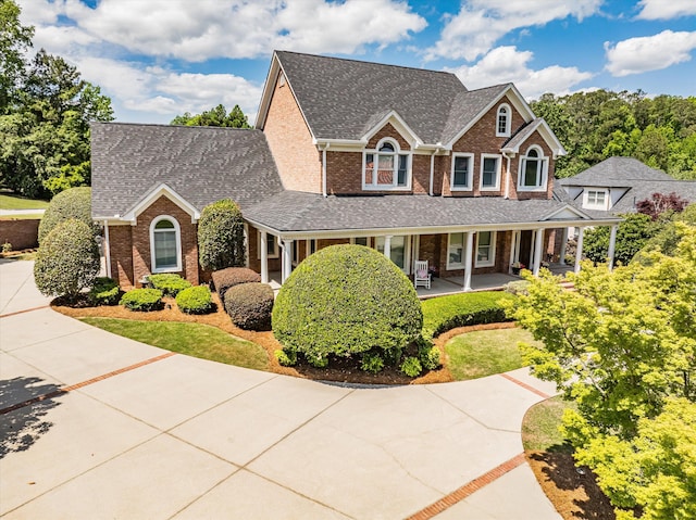 view of front of house featuring a porch