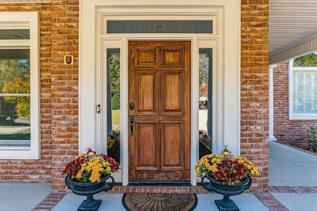 view of entrance to property