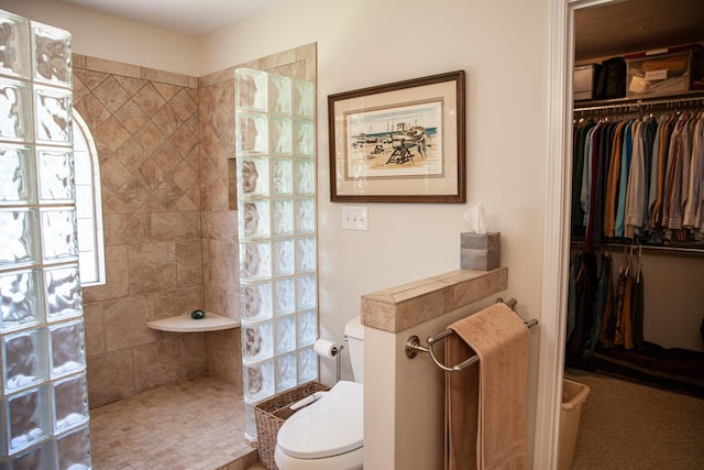 6287 Rousseau Creek Rd, Thomson, GA 30824 - full bathroom featuring walk in shower and a spacious closet