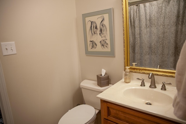 6287 Rousseau Creek Rd, Thomson, GA 30824 - bathroom with vanity and toilet