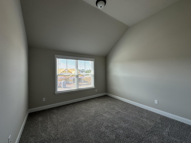 2417 Laurens St, Grovetown, GA 30813 - carpeted spare room featuring lofted ceiling and baseboards