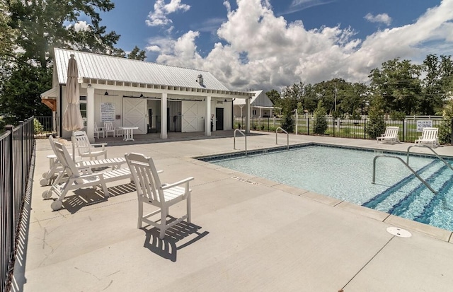 2417 Laurens St, Grovetown, GA 30813 - community pool with a patio