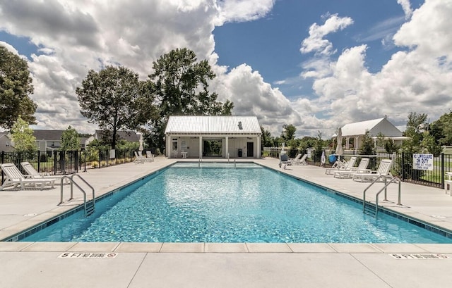 2417 Laurens St, Grovetown, GA 30813 - community pool featuring a patio area