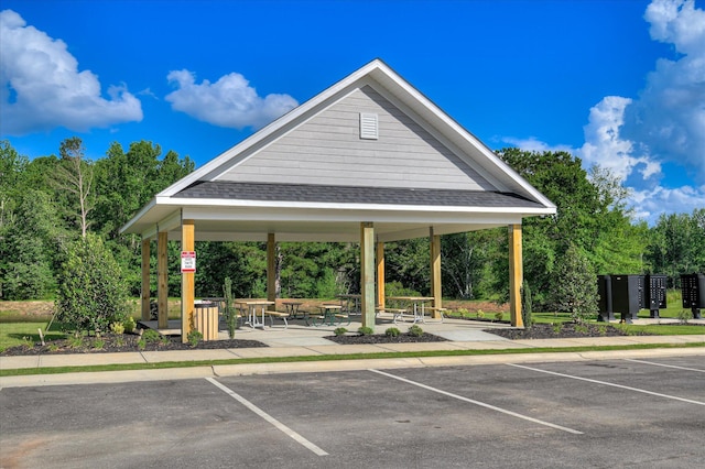 2027 Saylor Ln, Grovetown, GA 30813 - uncovered parking lot with mail area and a gazebo
