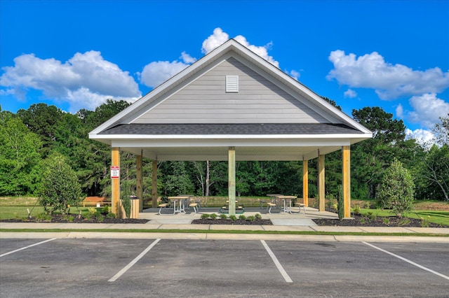 2027 Saylor Ln, Grovetown, GA 30813 - uncovered parking lot featuring a gazebo